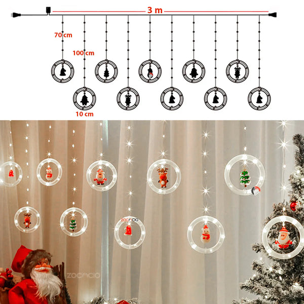 Figuras Navideñas con Aros