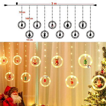 Figuras Navideñas con Aros
