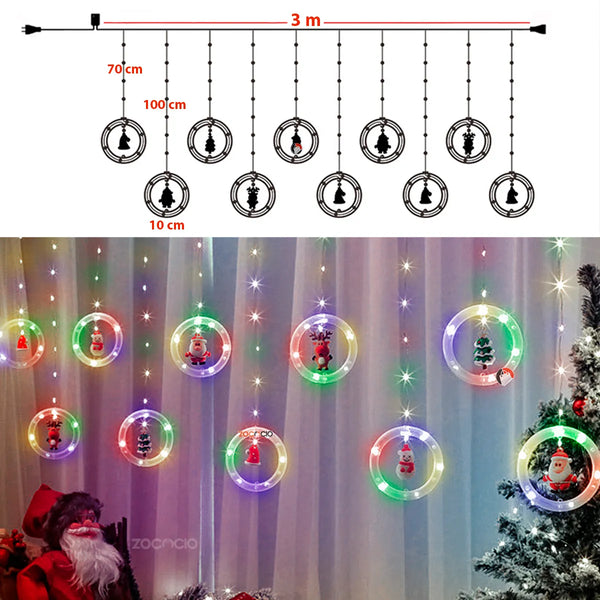 Figuras Navideñas con Aros