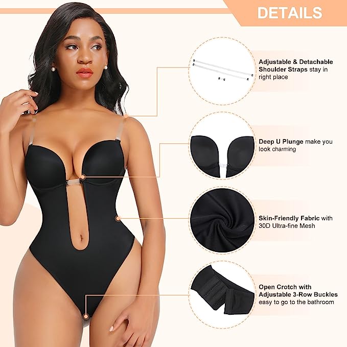 Faja Moldeadora, sin espalda, Brasier integrado, sin costuras