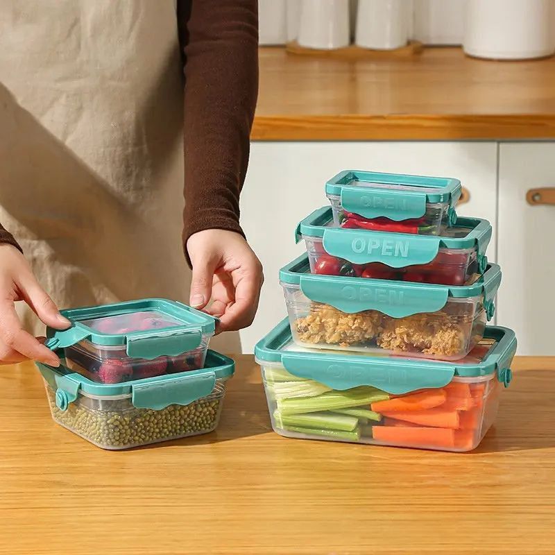 Set de 6 Tappers con Tapa Flexible Stretch & Fresh