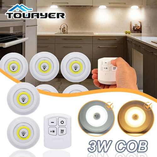 Pack 3 Focos Led inalámbricos
