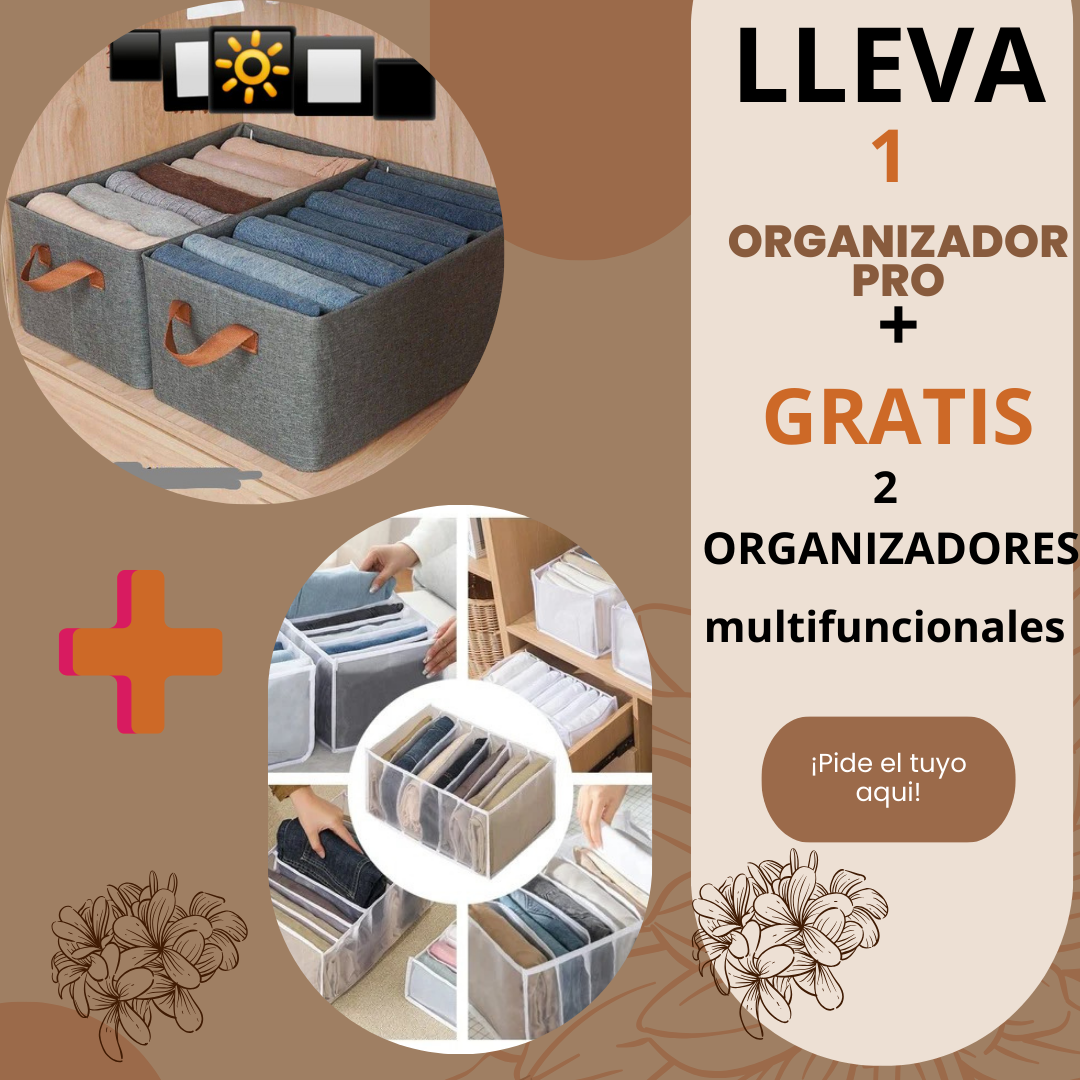 Organizador Plegable para Ropa - PRO + CHICORGANIZE