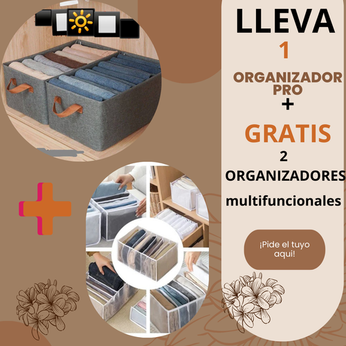 Organizador Plegable para Ropa - PRO + CHICORGANIZE