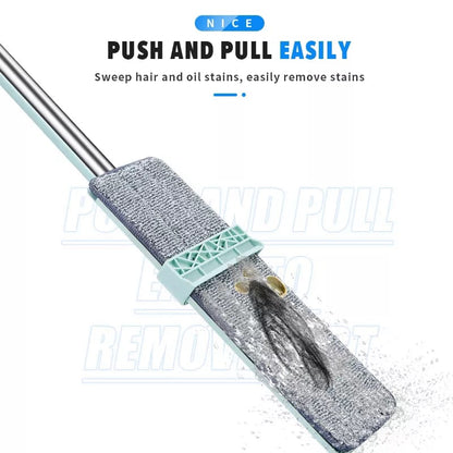 Trapeador Mopa Plana con recipiente