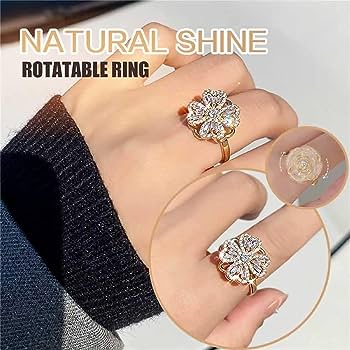 Anillo giratorio de trébol