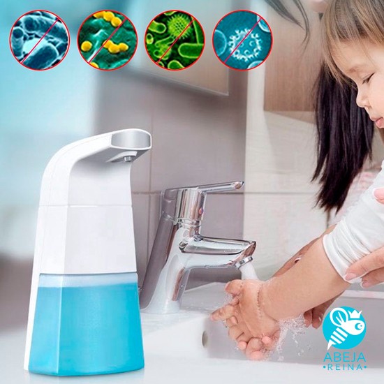 Dispensador Jabón Inteligente +  GRATIS spray liquido