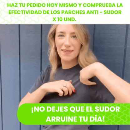 x2 Parches anti-sudor para axilas + Envío GRATIS