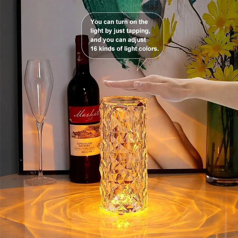 LAMPARA LED 3D RECARGABLE TACTIL