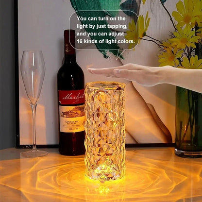 LAMPARA LED 3D RECARGABLE TACTIL