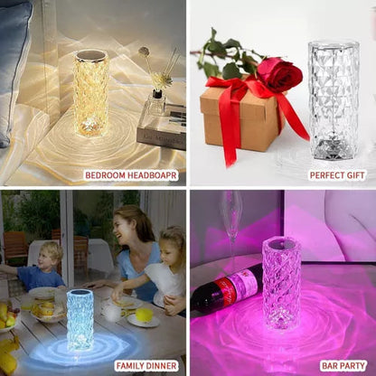 LAMPARA LED 3D RECARGABLE TACTIL