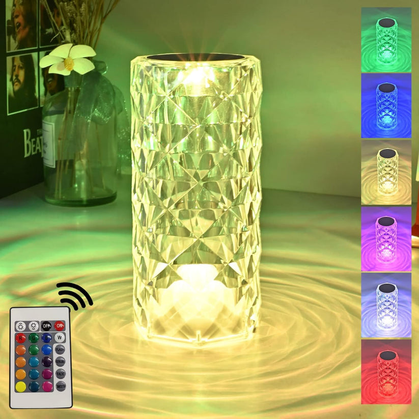 LAMPARA LED 3D RECARGABLE TACTIL