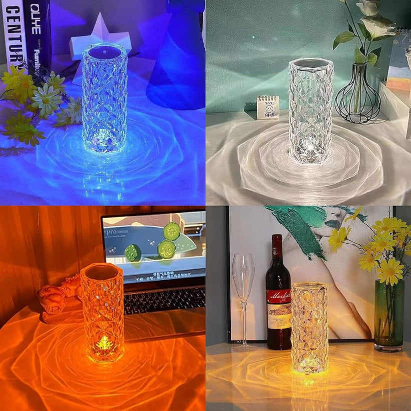 LAMPARA LED 3D RECARGABLE TACTIL